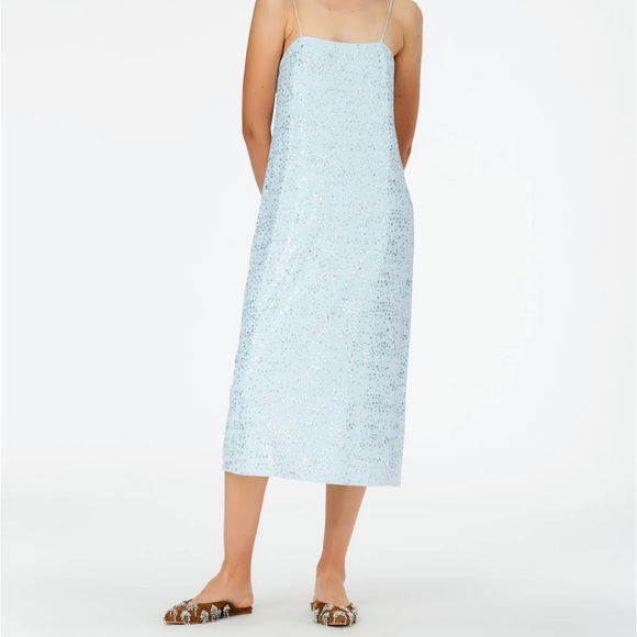 Tibi Dresses & Skirts - Tibi Blue Scintilla Slip Dress